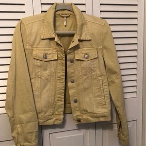 Free people denim jacket
